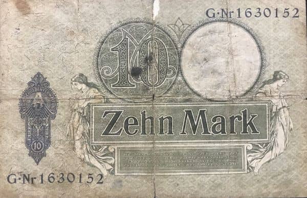 10 Mark Reichskassenschein