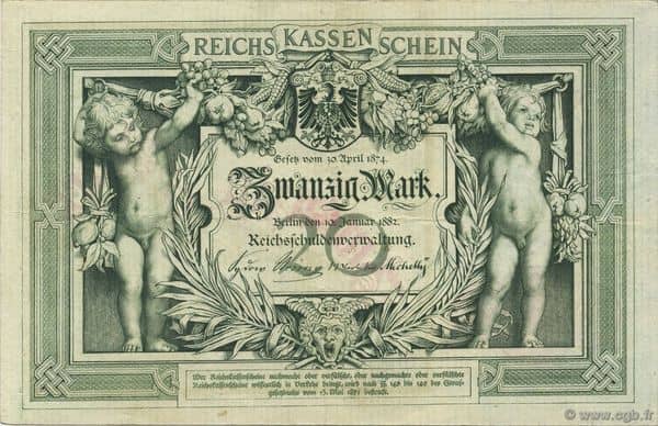 20 Mark Reichskassenschein