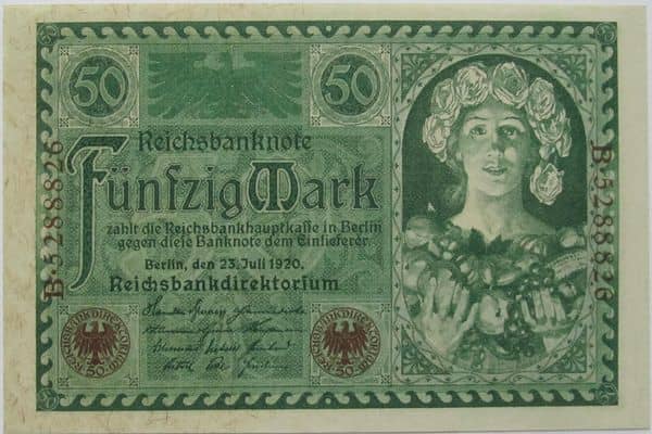 50 Mark Reichsbanknote