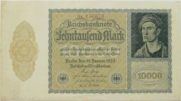 10000 Mark Reichsbanknote