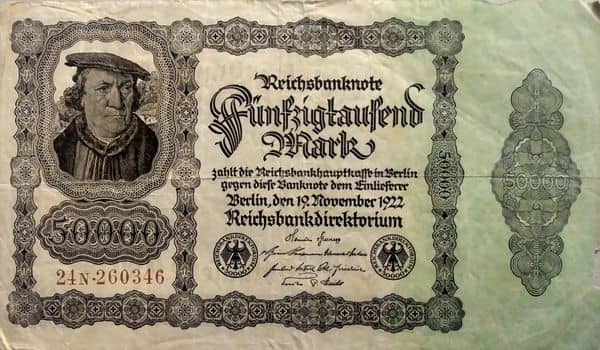 50000 Mark Reichsbanknote