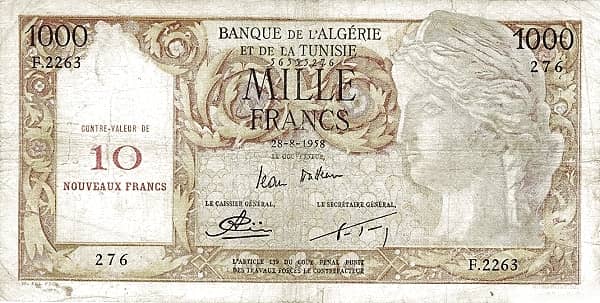 10 Nouveaux Francs