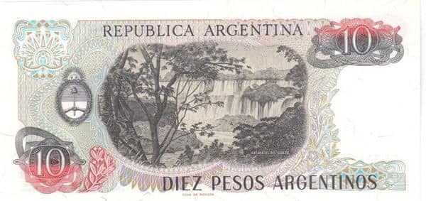 10 Pesos argentinos