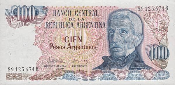 100 Pesos argentinos