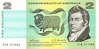 2 Dollars Commonwealth of Australia