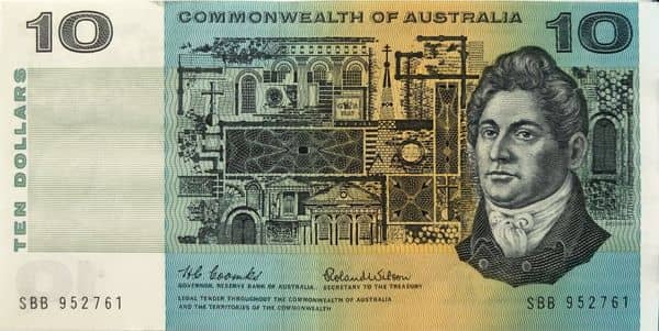 10 Dollars Commonwealth of Australia