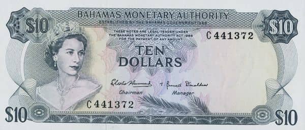 10 Dollars Elizabeth II