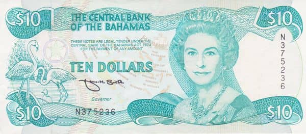 10 Dollars Elizabeth II