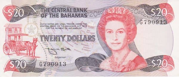 20 Dollars Elizabeth II