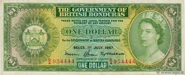 1 Dollar Elizabeth II