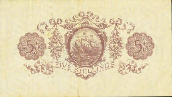 5 Shillings George V