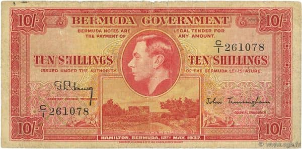 10 Shillings George VI 