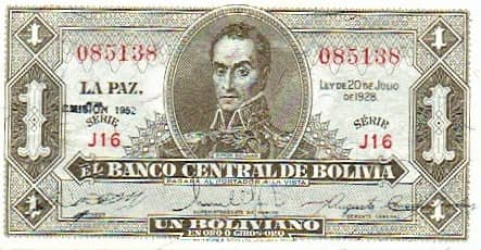 1 Boliviano