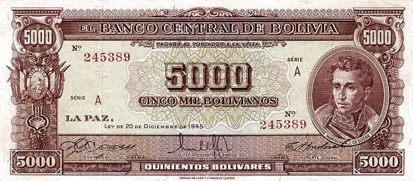 5000 Bolivianos
