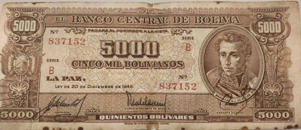 5000 Bolivianos