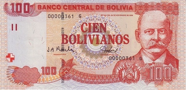 100 bolivianos