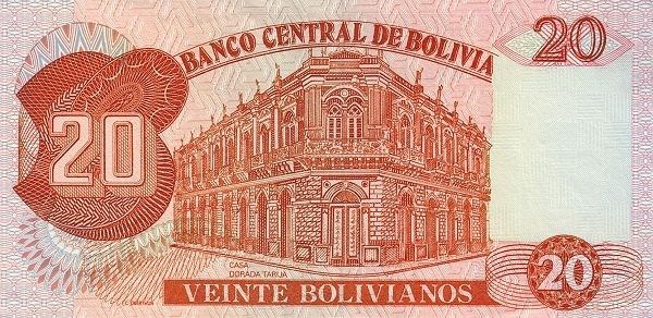 20 bolivianos