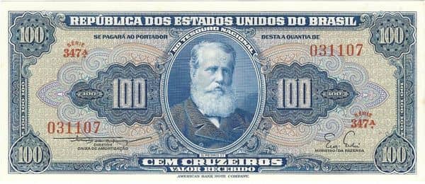 100 Cruzeiros Valor Recebido