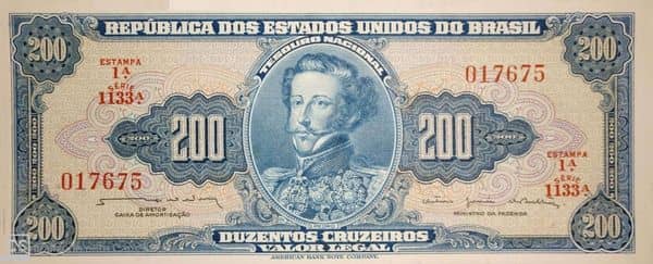 200 Cruzeiros Valor Legal