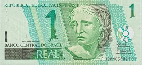 1 Real República Federativa do Brasil