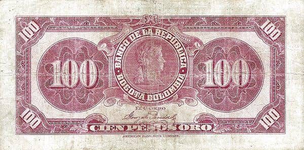 100 Pesos Oro