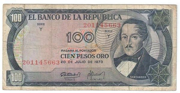100 gold pesos