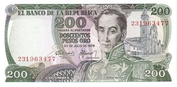 200 Pesos Oro