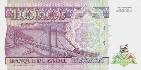 1000000 Zaires