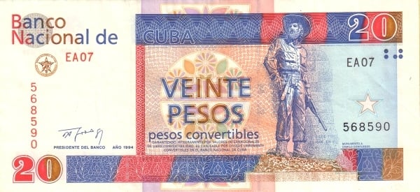 20 pesos