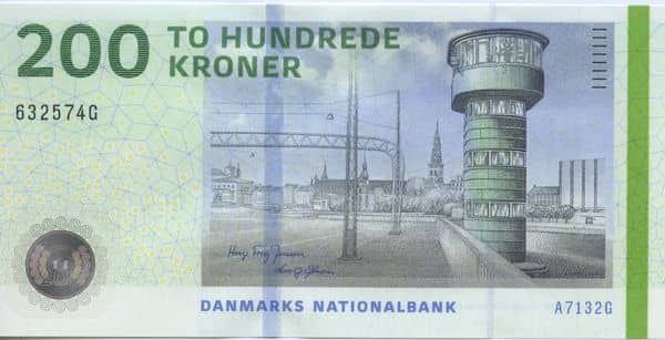 200 Kroner Danish Bridges and Antiquities