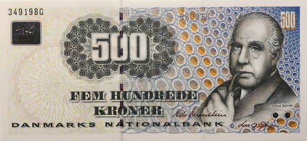 500 Kroner Famous Men and Women