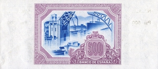 500 pesetas Bilbao