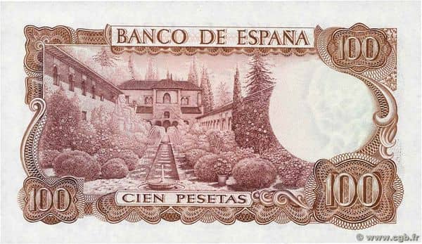 100 Pesetas (Manuel de Falla)