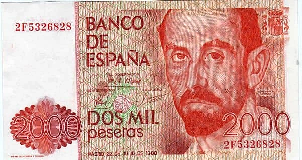 2000 Pesetas (Juan Ramón Jiménez)