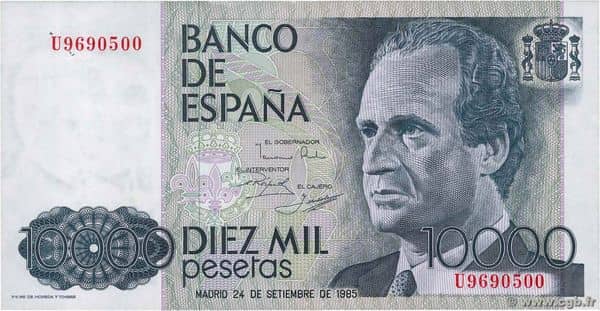 10000 Pesetas (Juan Carlos I)