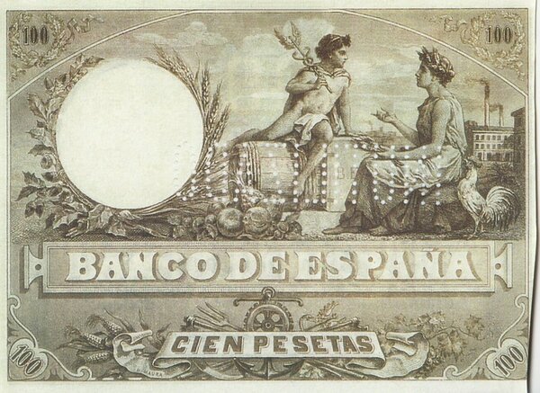 100 pesetas