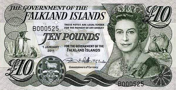 10 Pounds Elizabeth II