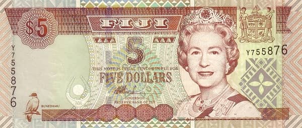 5 Dollars Elizabeth II