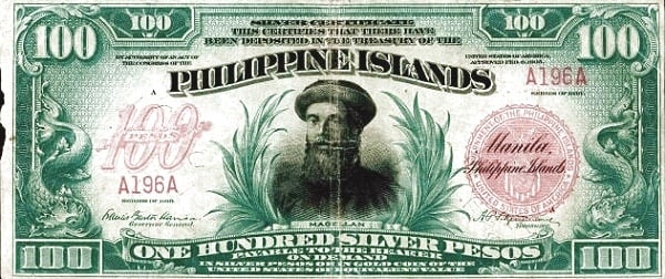 100 silver pesos
