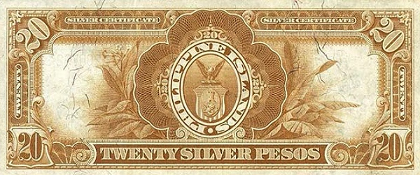 20 silver pesos