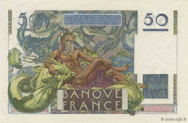 50 francs Le Verrier