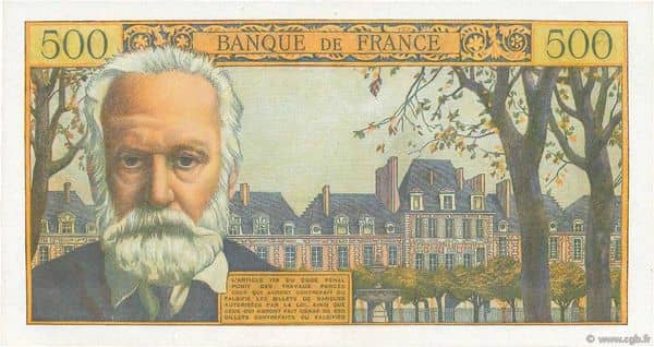 500 francs Victor Hugo
