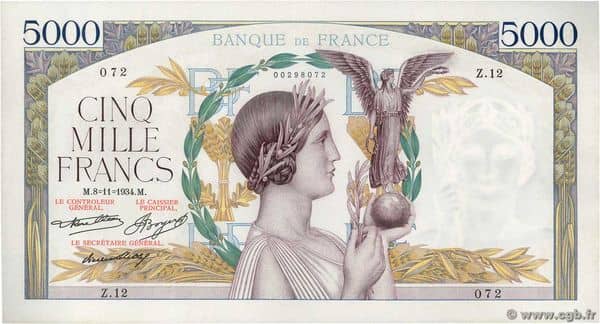 5000 Francs Victoire