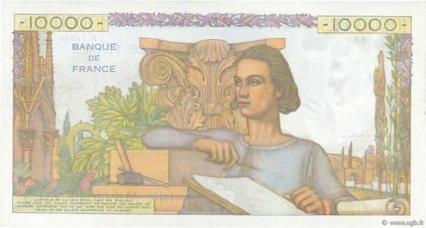 10000 francs Génie Français