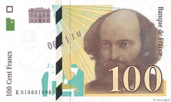 100 Francs Cézannelty