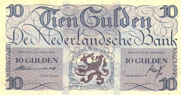 10 Gulden Lieftincktientje