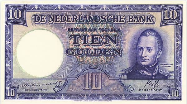 10 Gulden Willem I Staatsmijnen