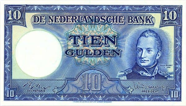 10 Gulden Willem I Molen