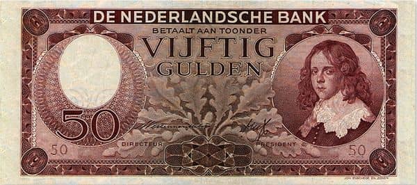 50 Gulden Stadhouder Willem III