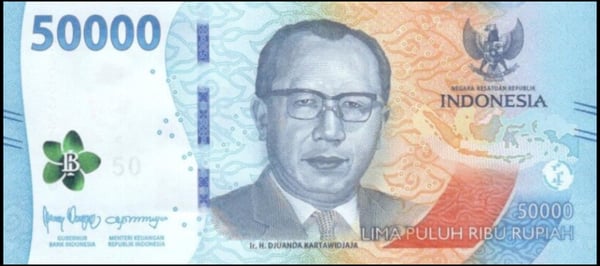 50000 rupiah